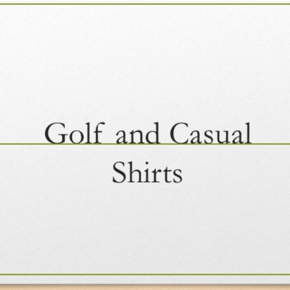 Wide Selection Polo, Golf and Short Sleeve Shirts